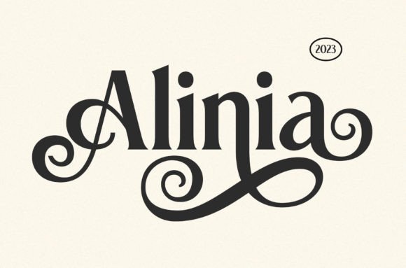 Alinia: A Refined Serif Font for Digital Branding