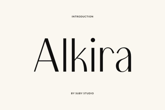 Alkira: A Modern Sans Serif Font for High-Impact Marketing