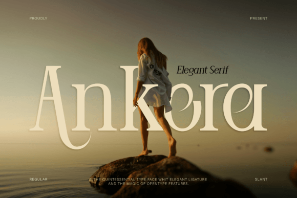 Ankora: A Serif Font for Digital Elegance and Clarity