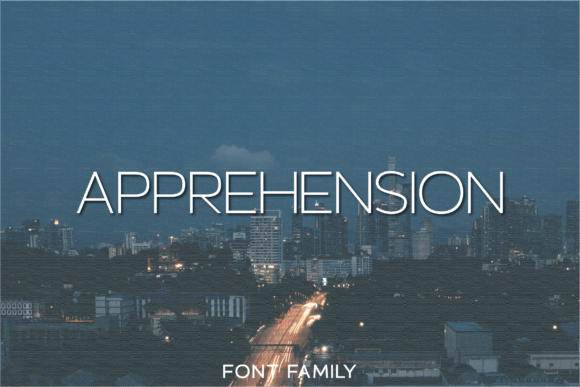 Apprehension: A Modern Sans Serif Font for Digital Branding
