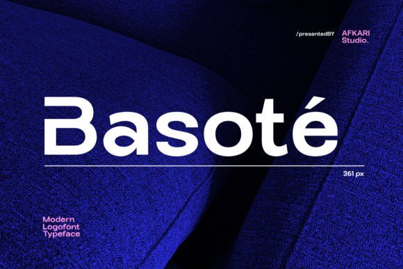 Basote: A Refined Sans Serif for Modern Logo Design