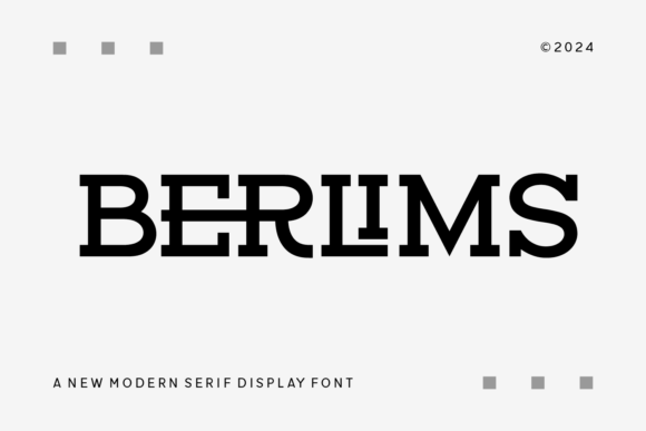 Berlims: A Modern Serif Font That Elevates Handmade Design