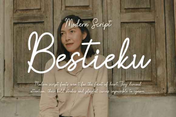 Bestieku: A Playful Script Font That Works in Real Campaigns