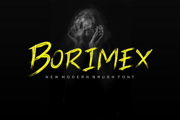 Borimex: A Bold Brush Script Font for Editorial Impact