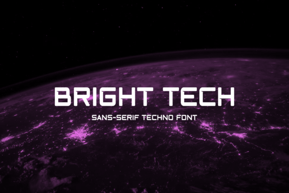 Bright Tech: A Clean, Modern Sans Serif for Digital Brands