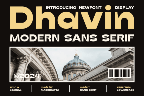 Dhavin: A Modern Sans Serif Font That Just Works for Small Businesses