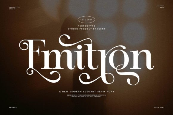 Emitron: A Serif Font That Makes Your Headlines Impossible to Scroll Past