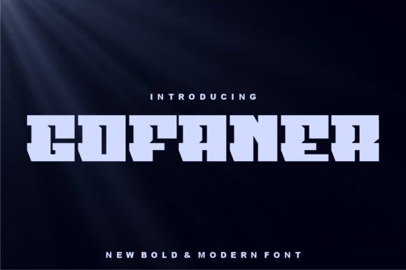Gofaner: A Bold, Modern Sans Serif Font for Real Branding Work