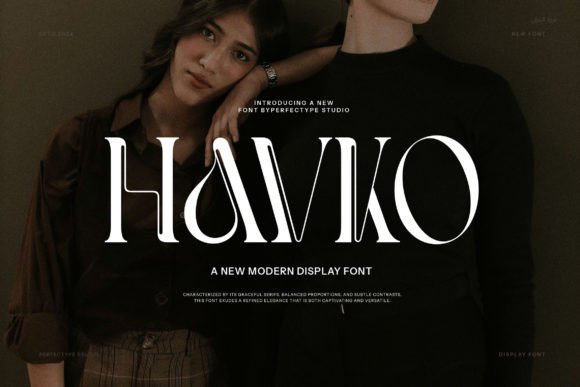 Havko: A Serif Font That Elevates Campaign Headlines