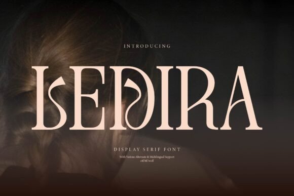 Ledira: A Stylish Serif Font for Handmade Labels & Printables