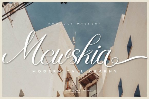 Mewskia: A Script Font That Makes Your Campaign Feel Human