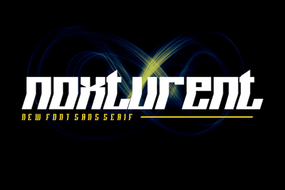 Noxturent: A Psychedelic Sans Serif for Editorial Playfulness