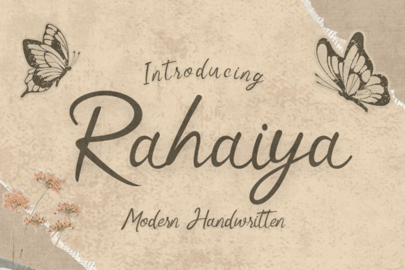Rahaiya: A Playful Handwritten Font for Makers