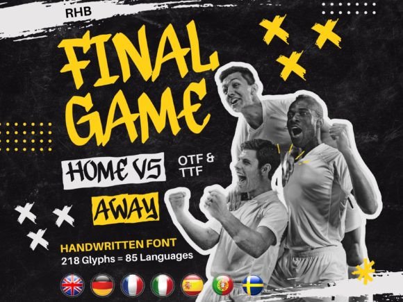 Rhb Final Game: A Playful, Modern Script Font for Digital Brands