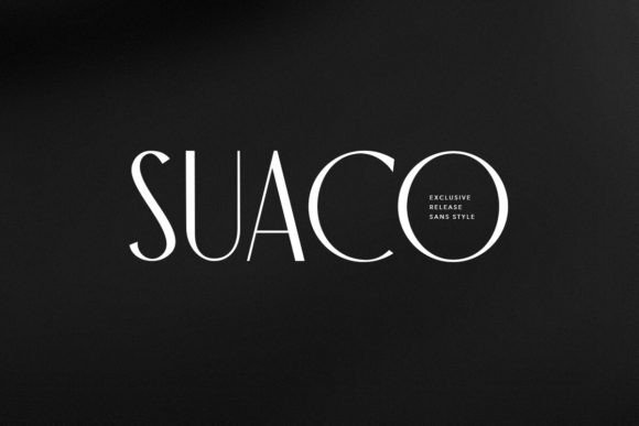 Suaco: A Clean Sans Serif for Modern Digital Brands
