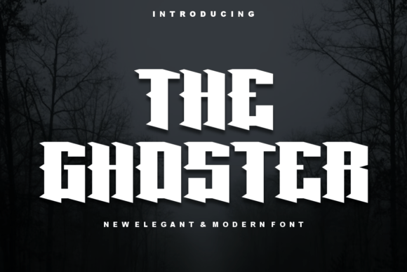 The Ghoster: A Serif Font That Anchors Your Story