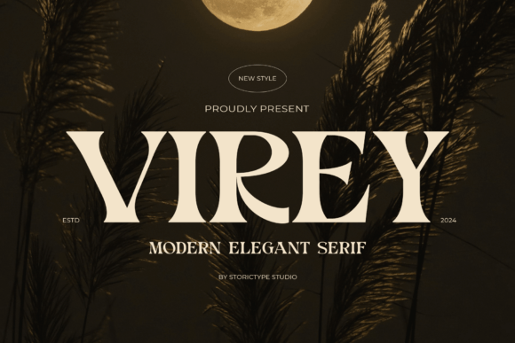 Virey: A Minimalist Serif Font That Elevates Digital Branding
