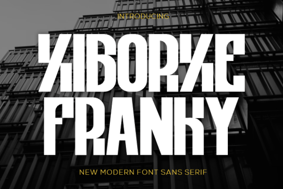 Xiborxe Franky: A Playful, Polished Sans Serif for Real Small Business Branding